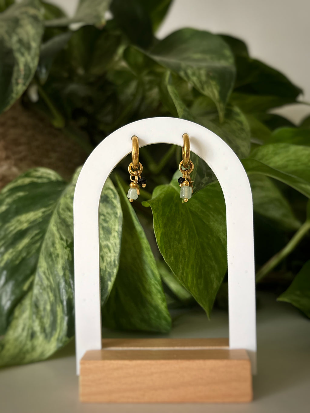 Boucles d’oreilles - Aventurine verte