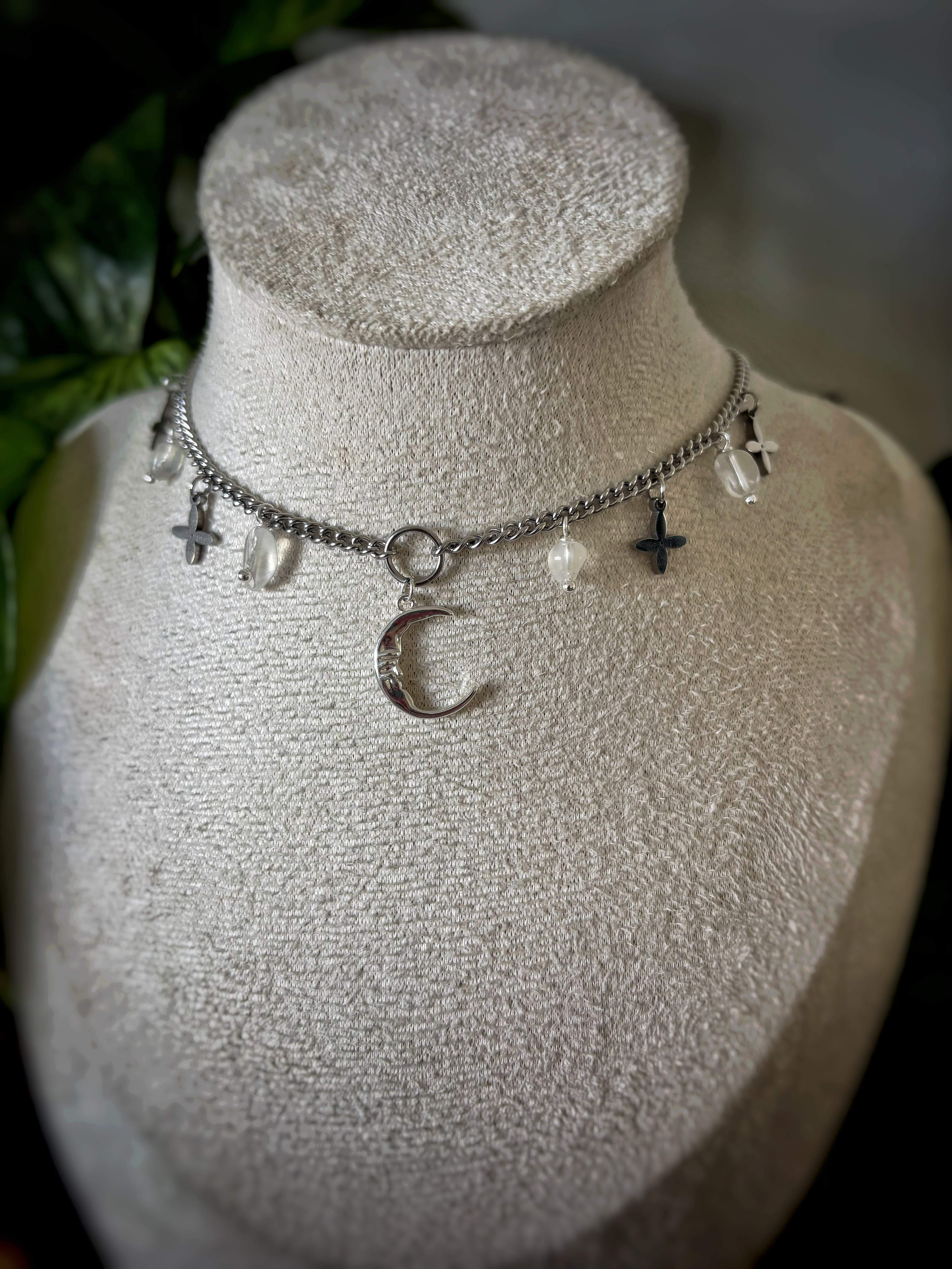 Choker Lune – Pierre de lune