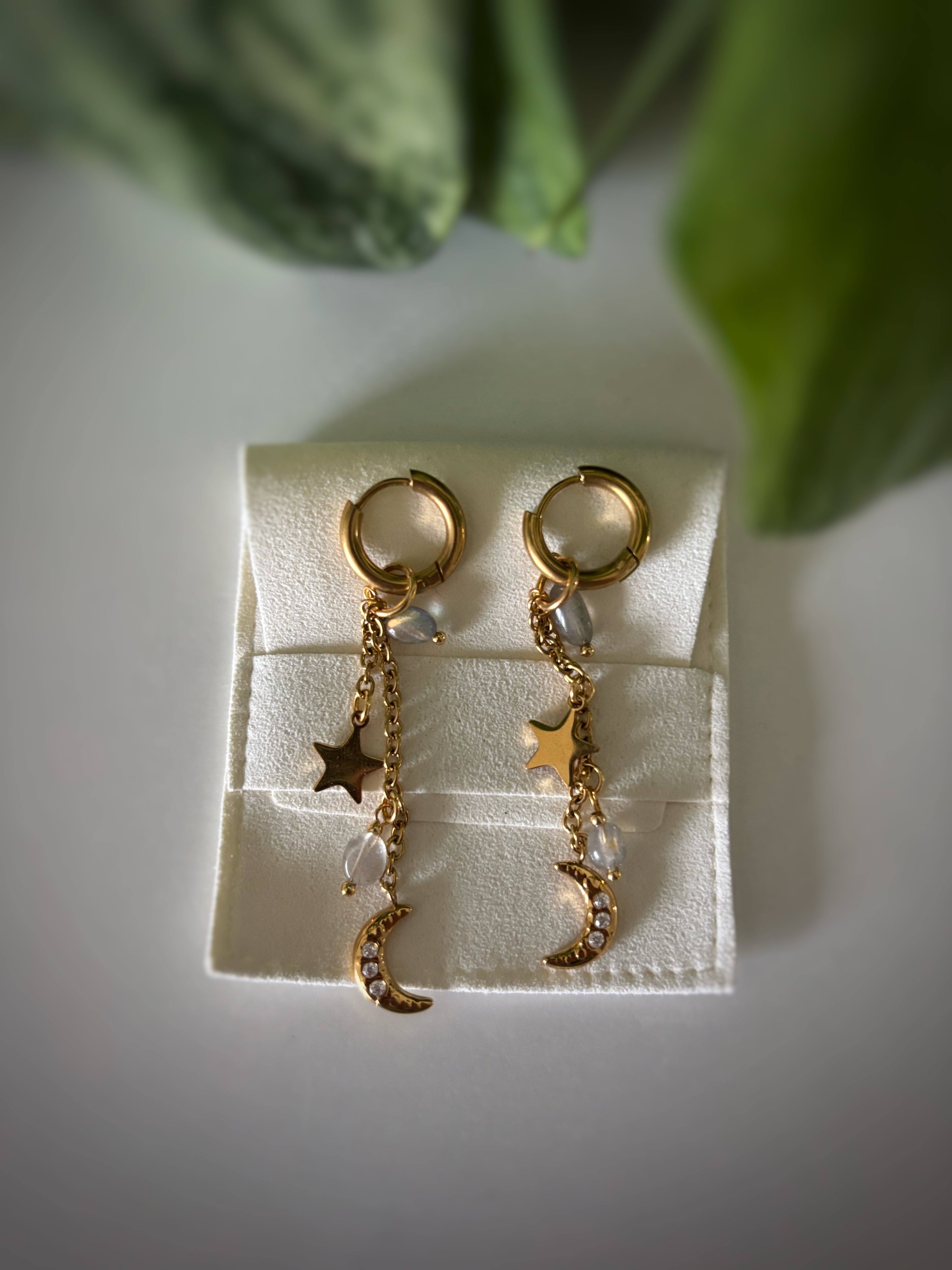 Boucles d’oreilles Sansa - Labradorite