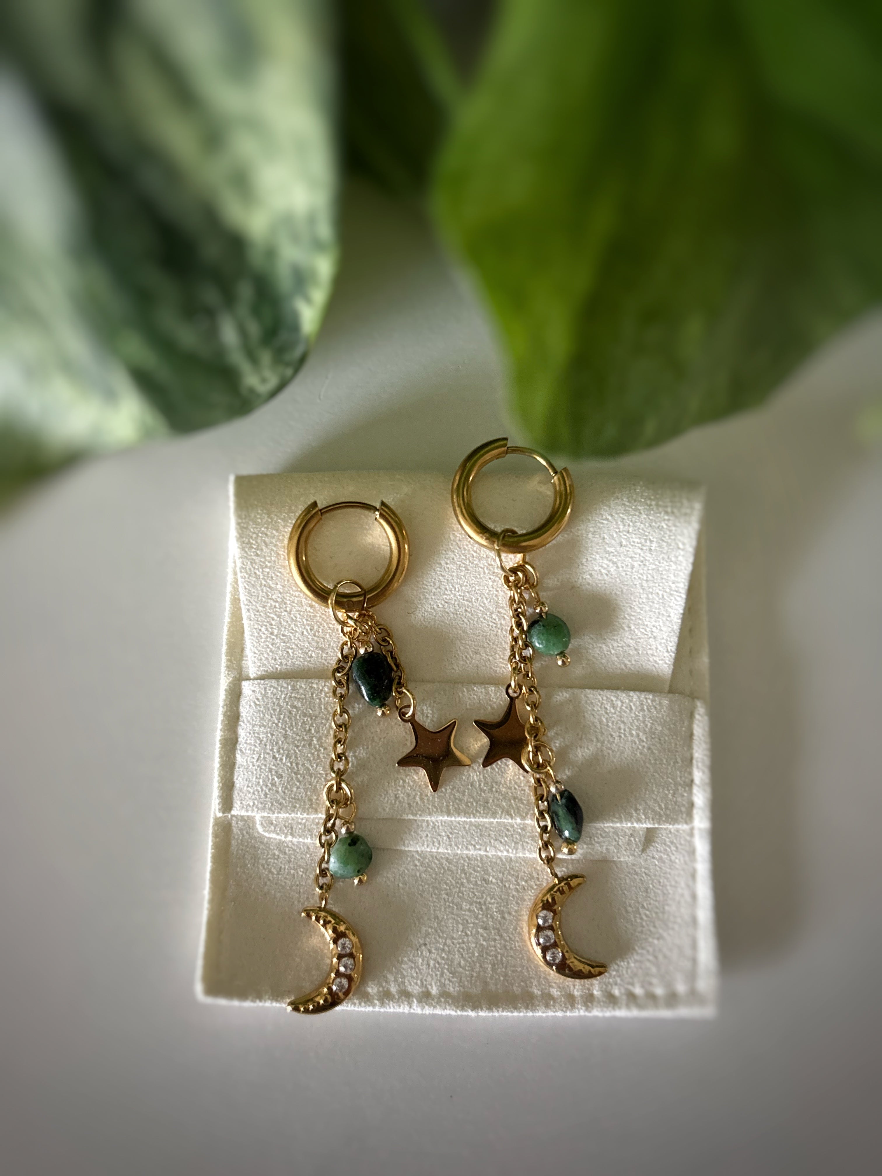 Boucles d’oreilles Sansa - Jaspe Kambaba