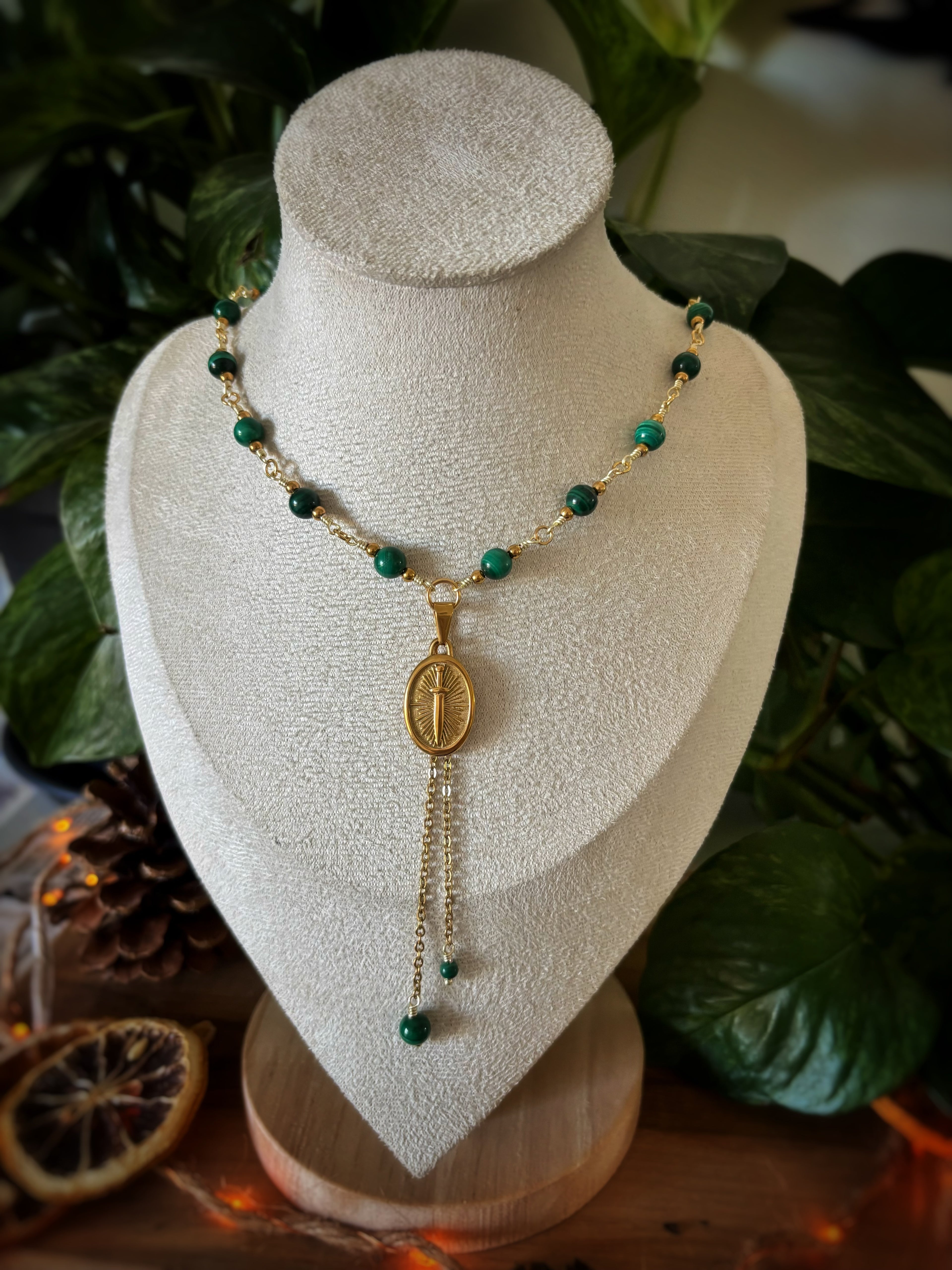 Collier Rhaenyra - Malachite