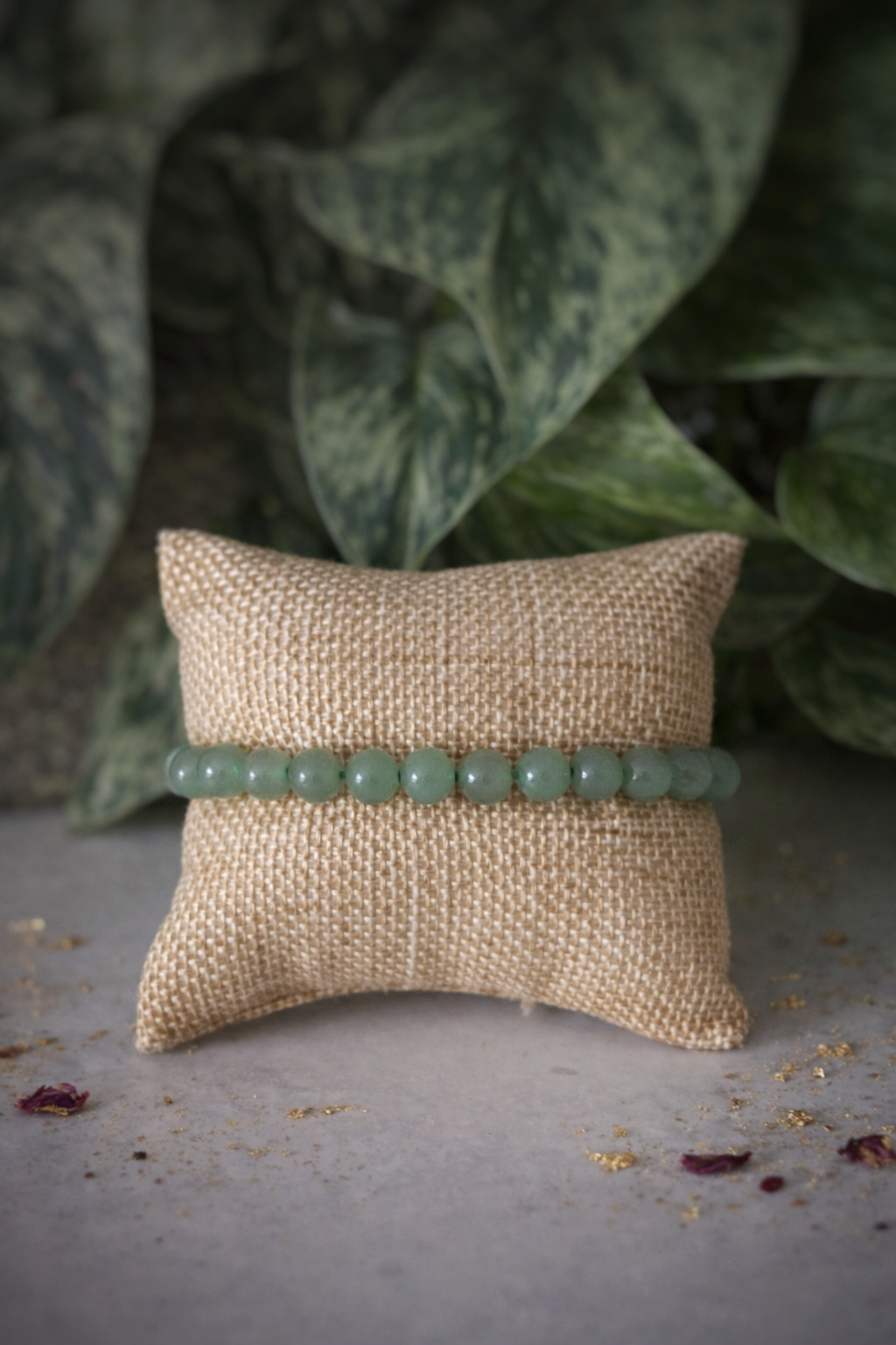 Bracelet Aventurine verte - 6mm