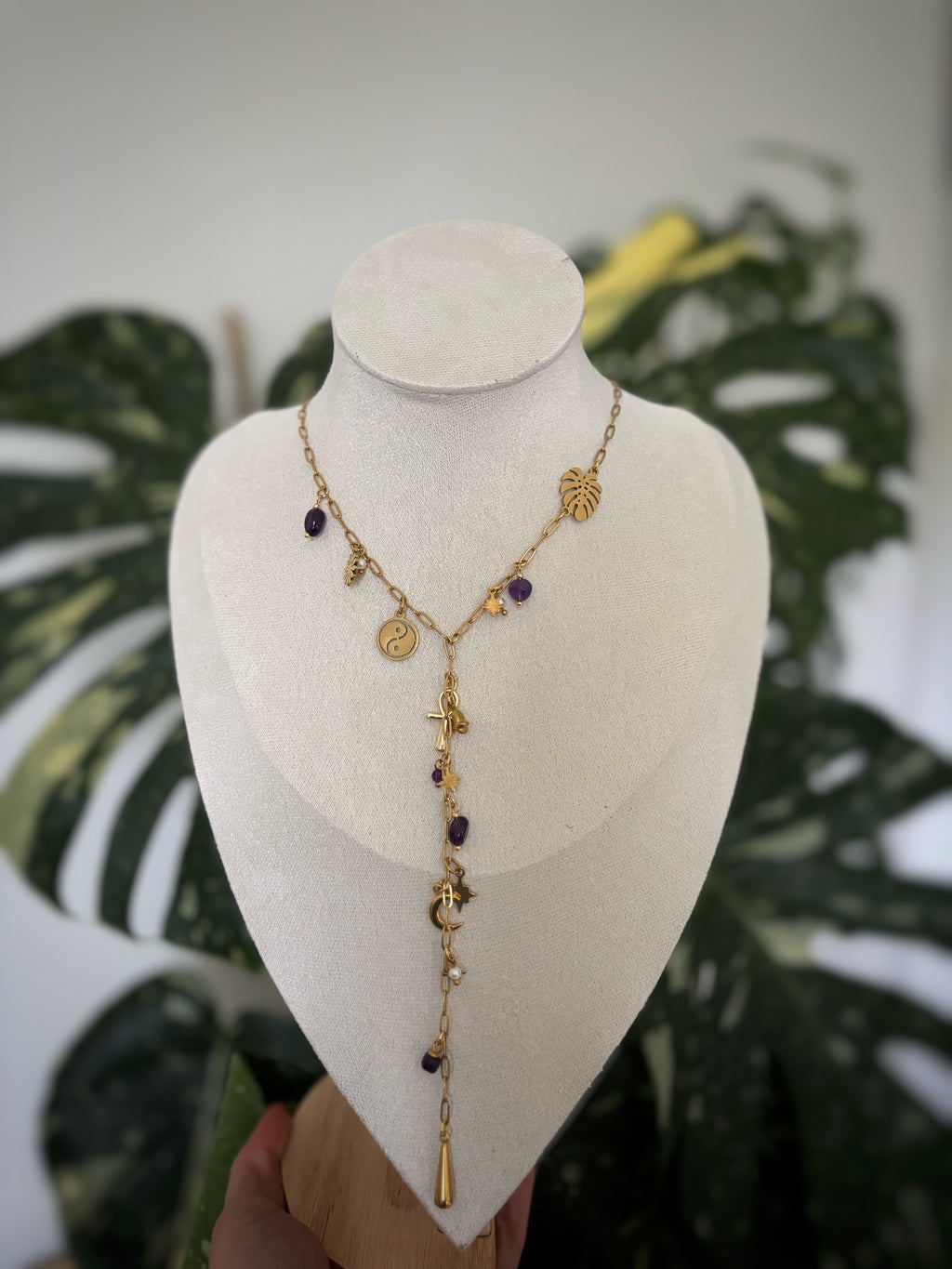 Collier en Y personnalisable