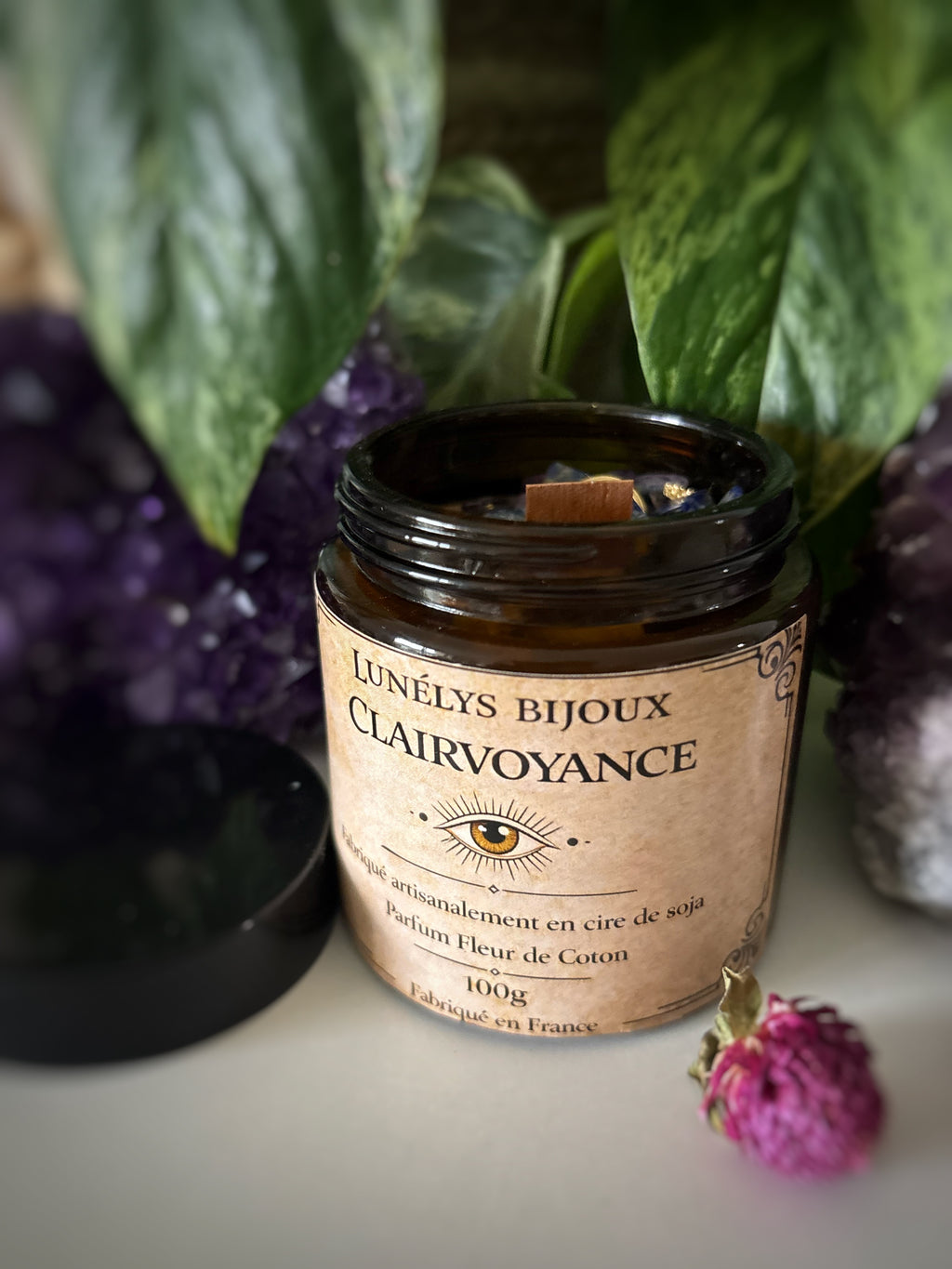Bougie Artisanale clairvoyance - 100g
