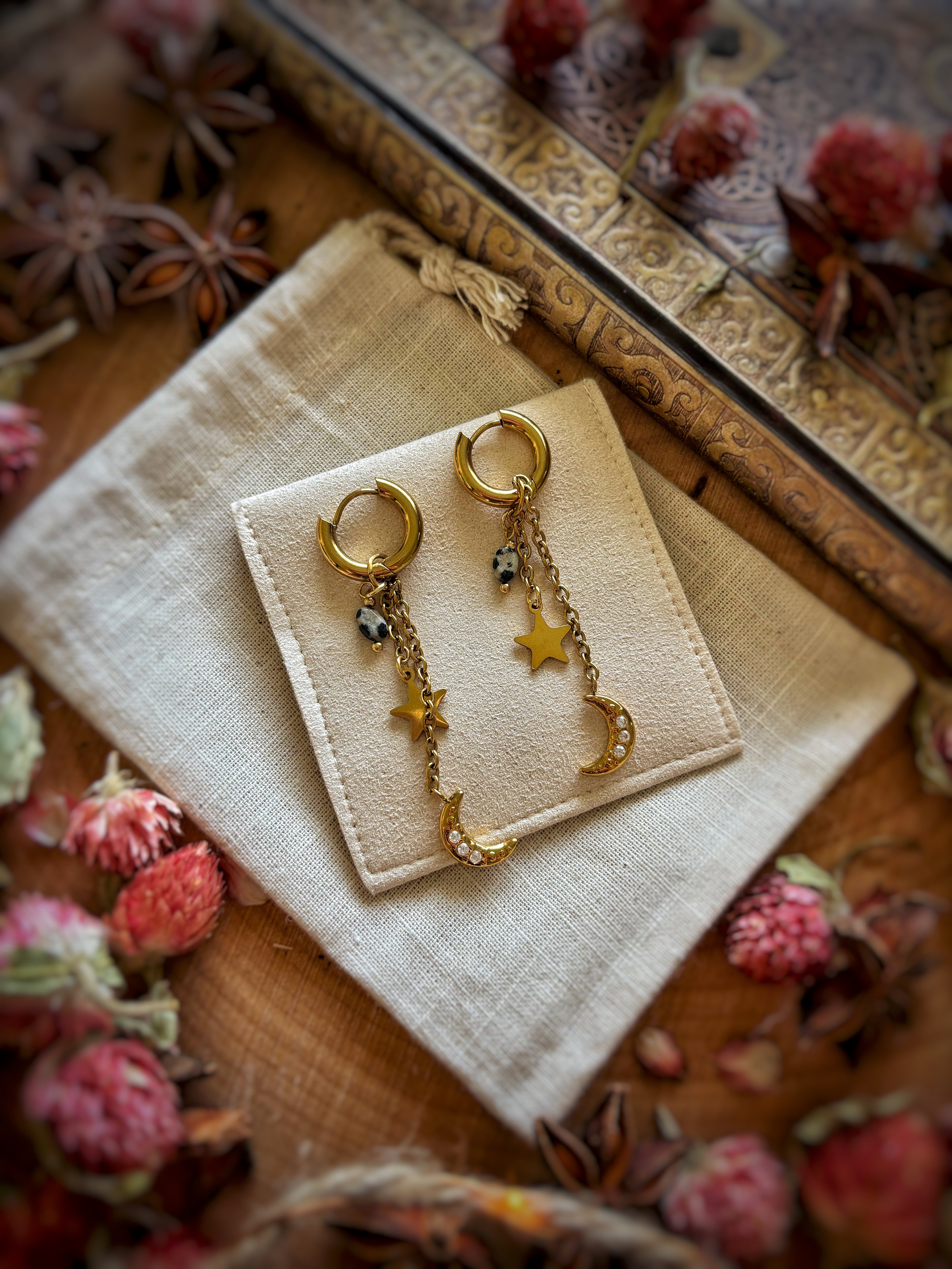 Boucles d’oreilles Selya - Personnalisable