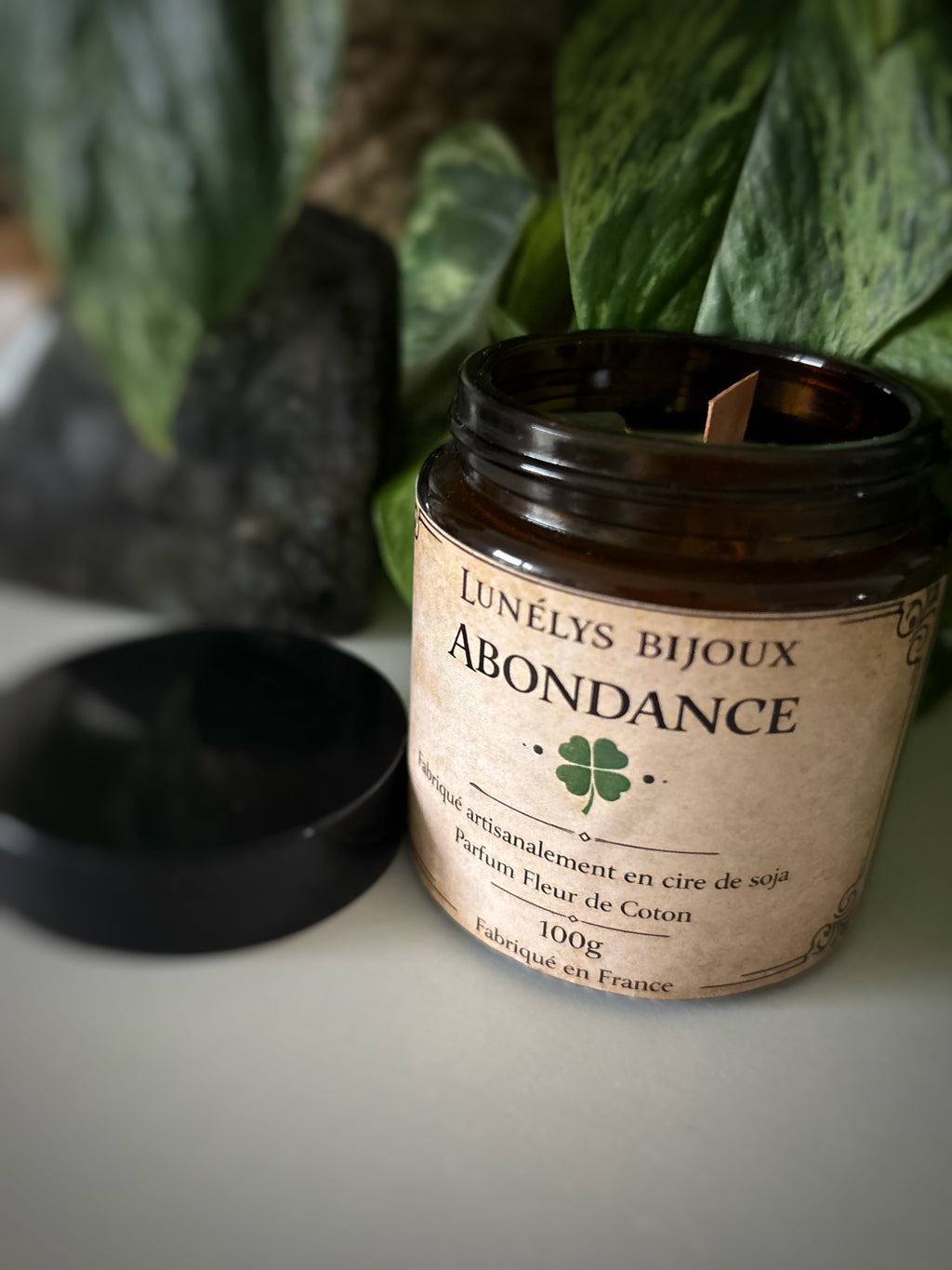 Bougie Artisanale Abondance - 100g