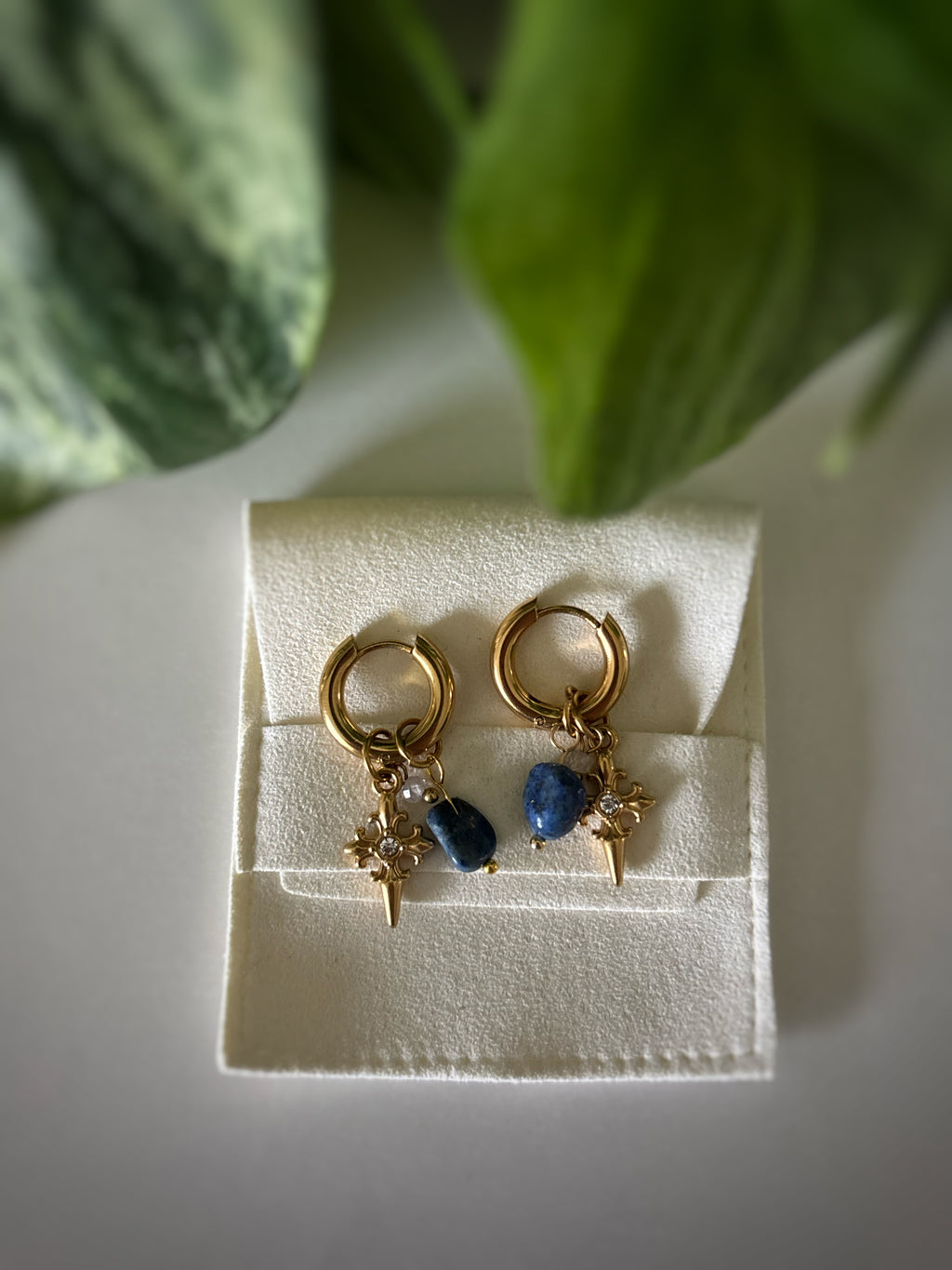 Boucles d’oreilles - Lapis-lazuli