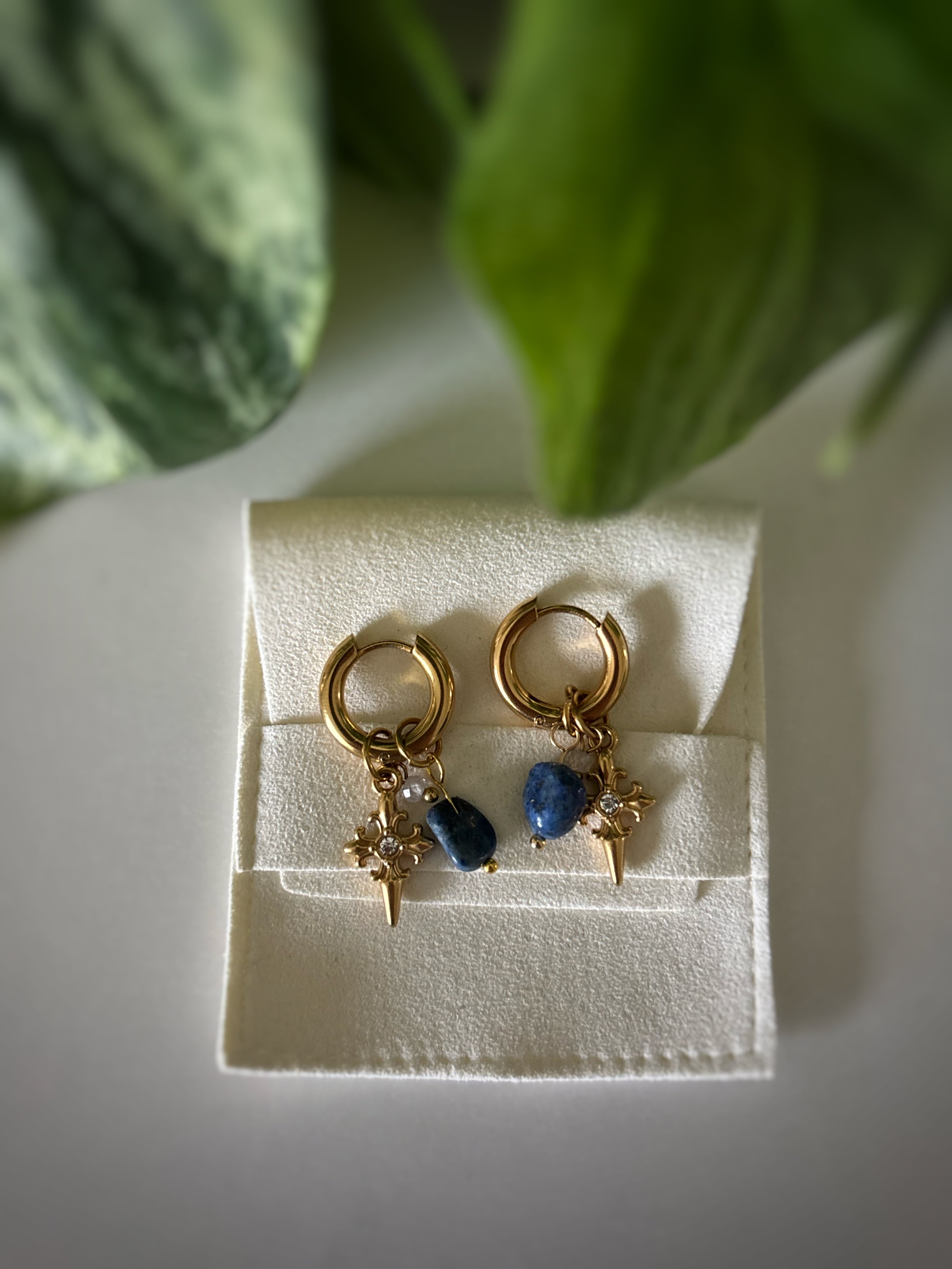 Boucles d’oreilles - Lapis-lazuli