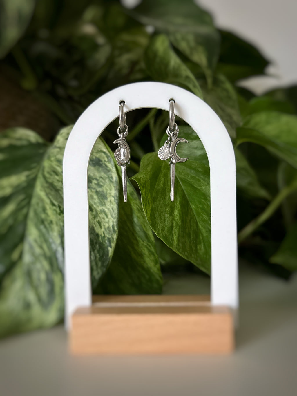 Boucles d’oreilles épée