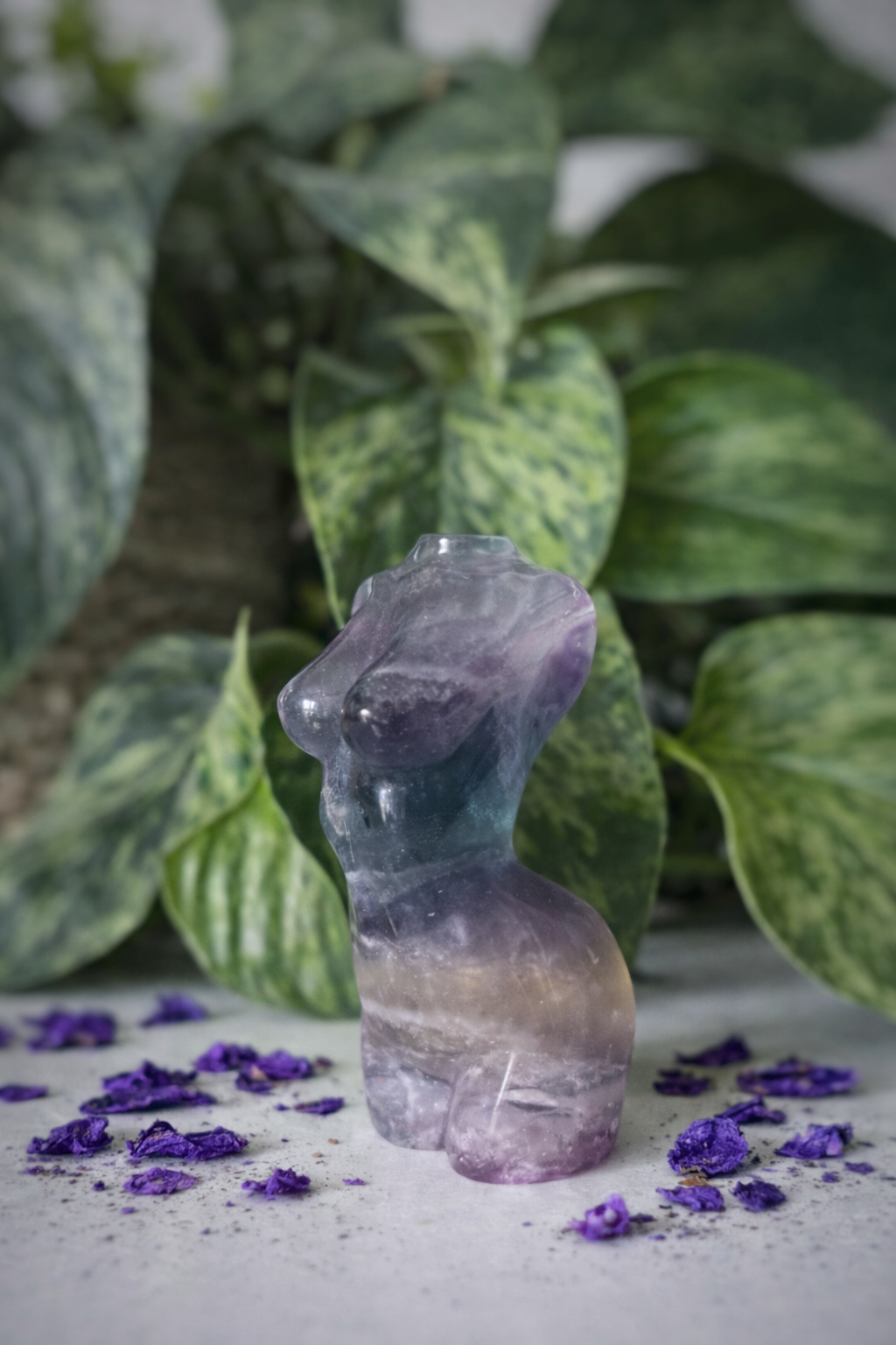Buste femme Fluorite 150g