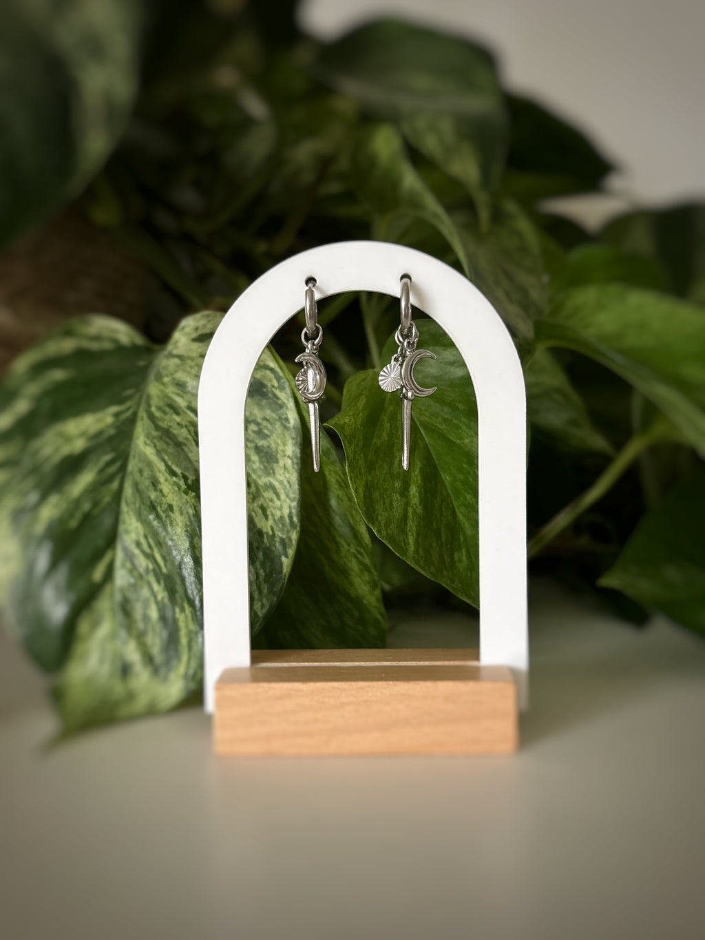 Boucles d’oreilles épée