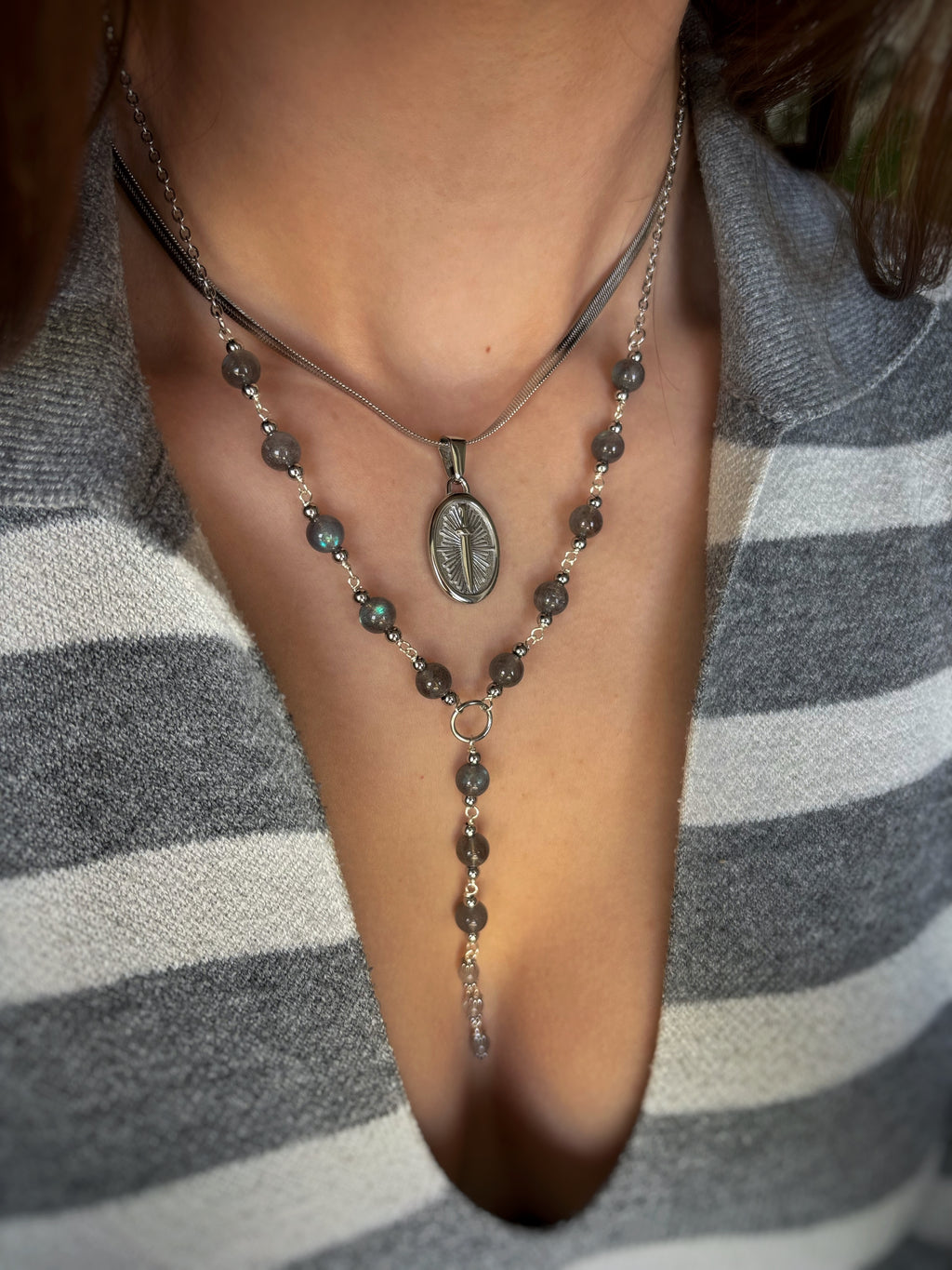 Duo Raven - Labradorite