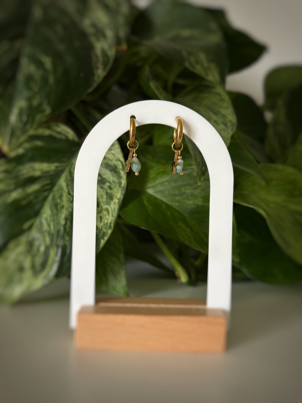 Boucles d’oreilles Arya - Amazonite