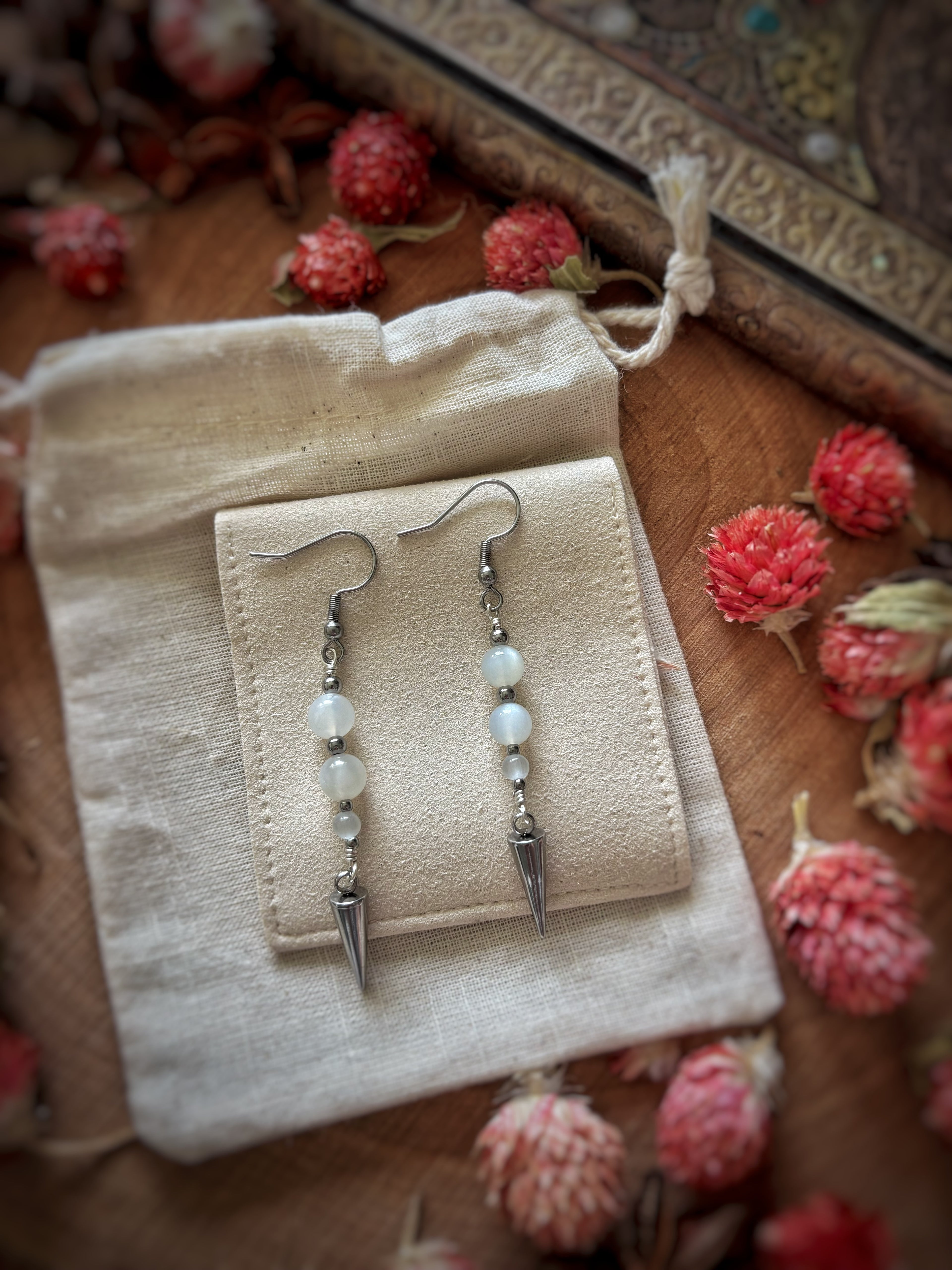 Boucles d’oreilles Eira - Reine des glaces