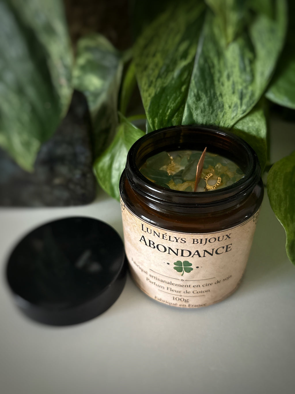 Bougie Artisanale Abondance - 100g