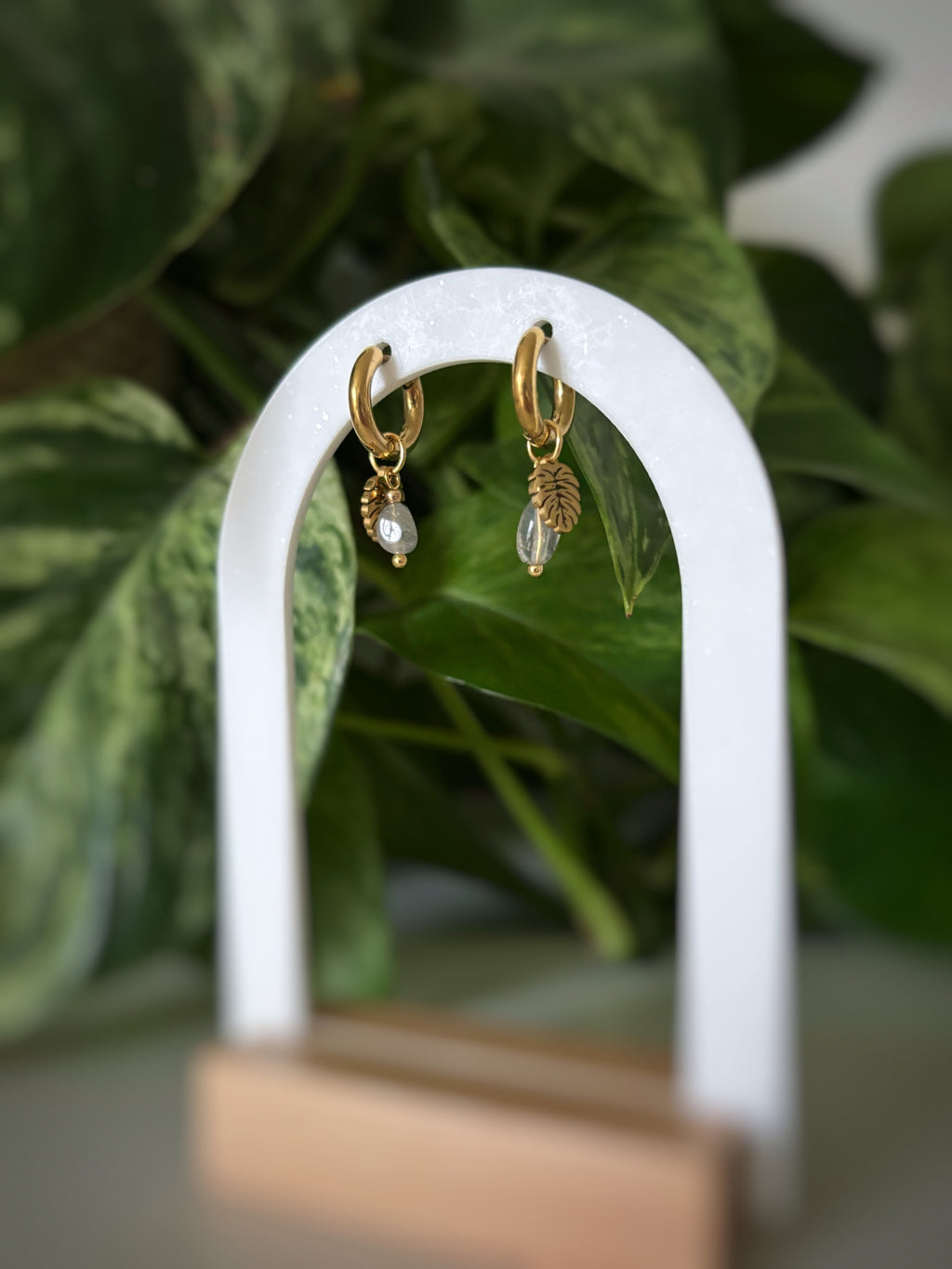 Boucles d’oreilles Arya - Labradorite