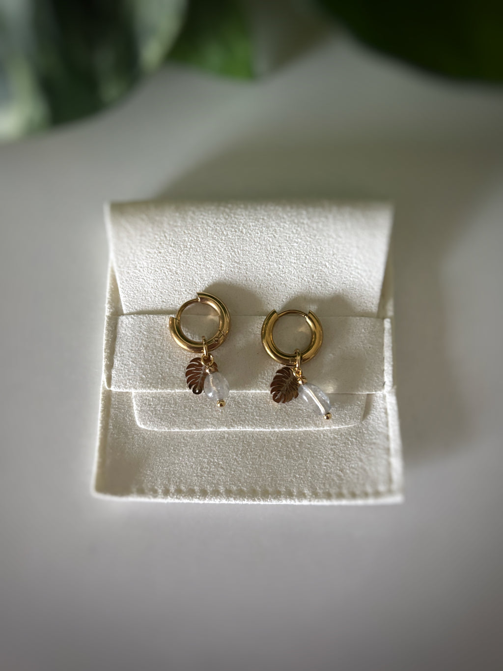 Boucles d’oreilles Arya - Labradorite