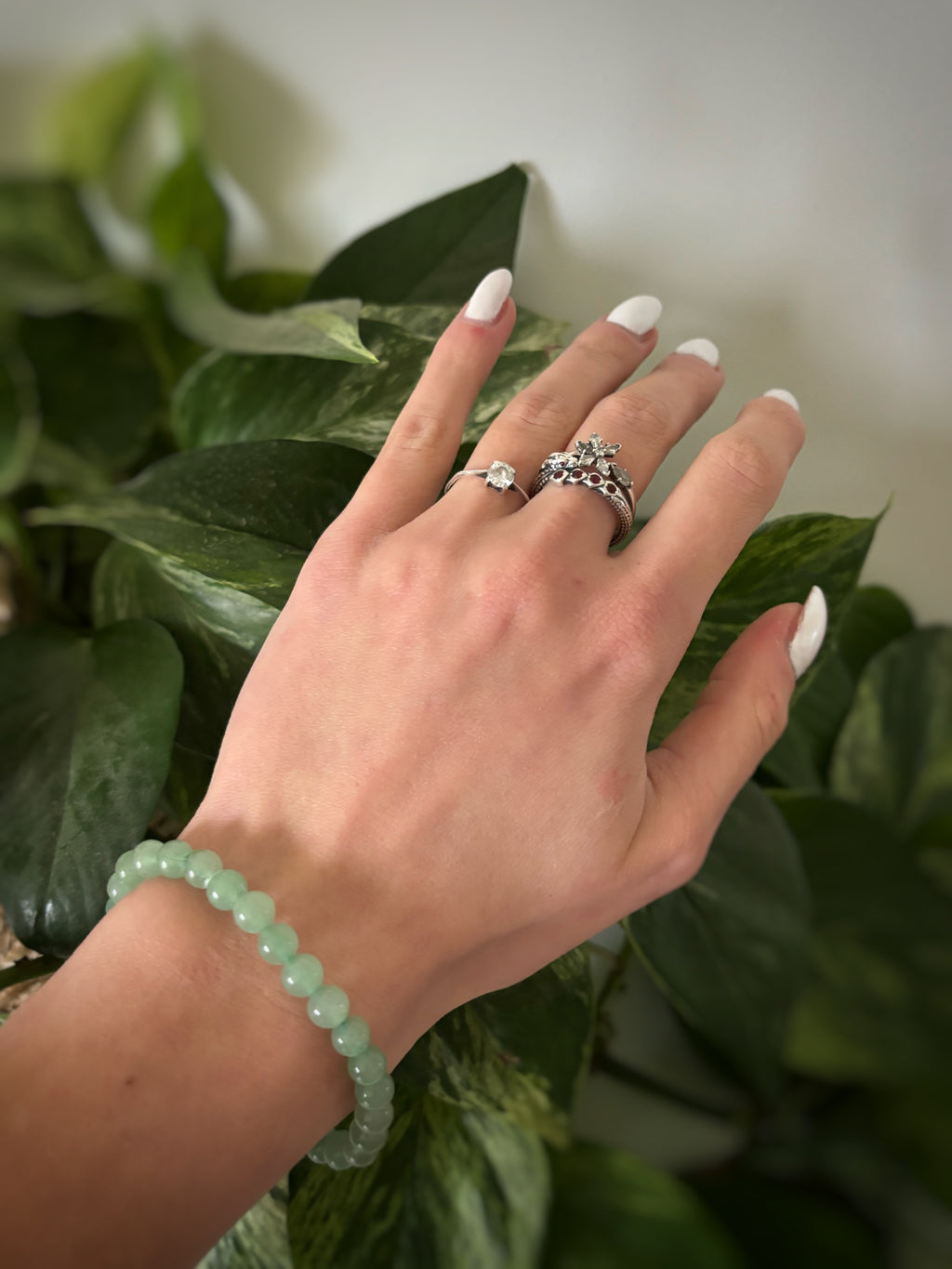 Bracelet Aventurine verte - 6mm