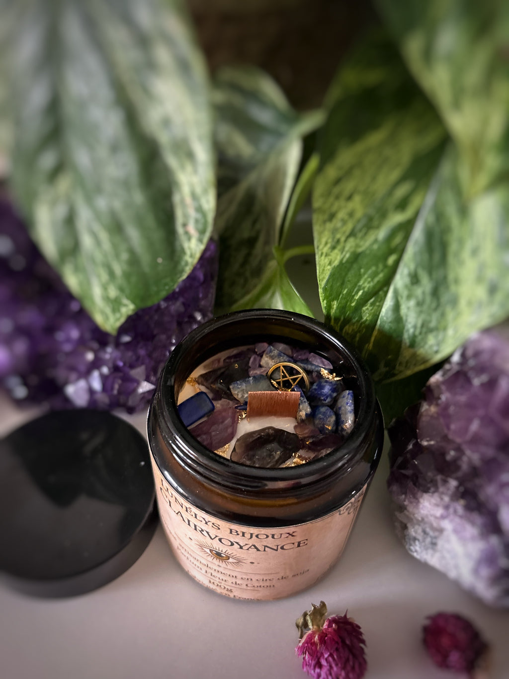 Bougie Artisanale clairvoyance - 100g