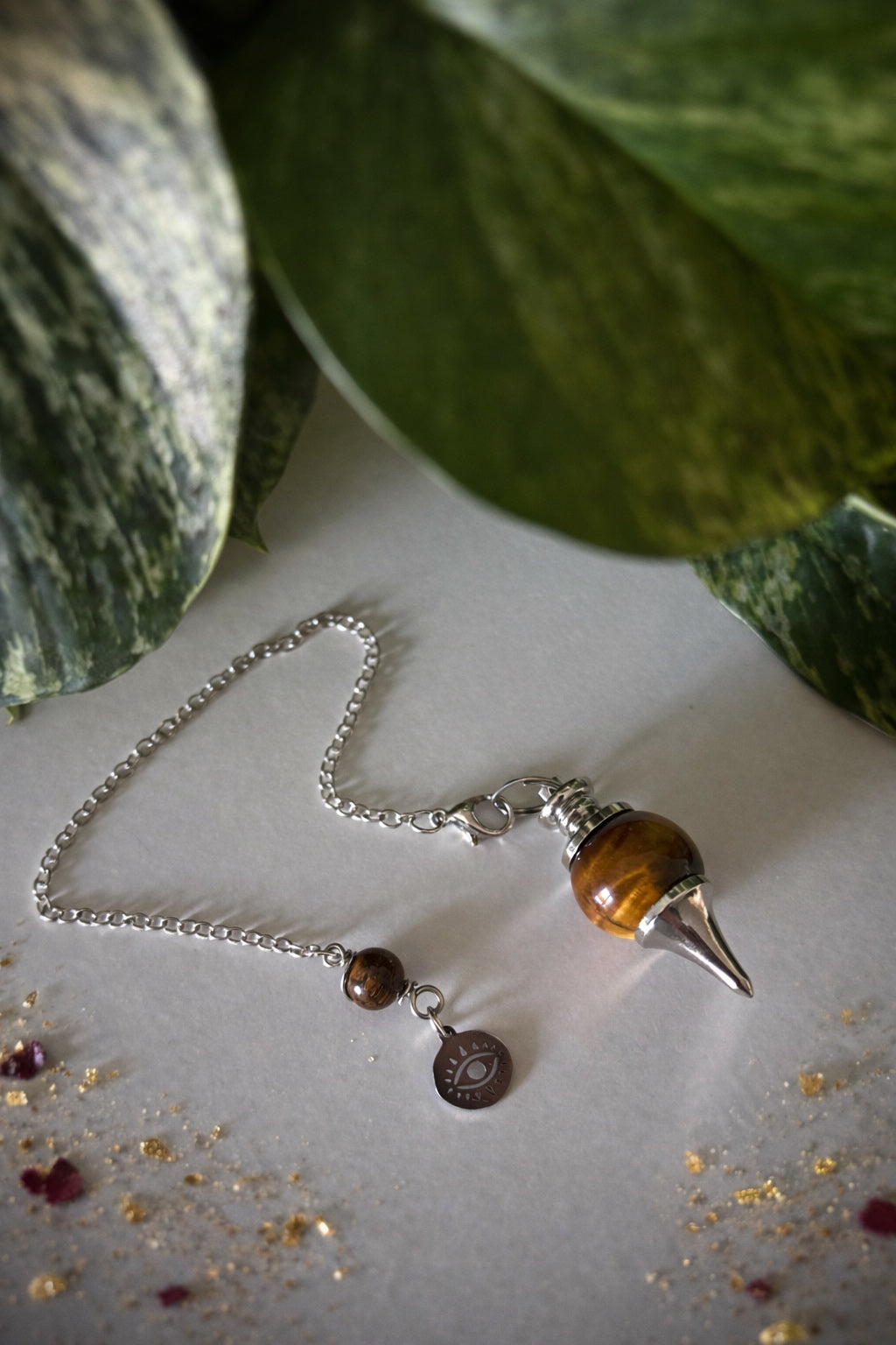 Pendule œil de tigre