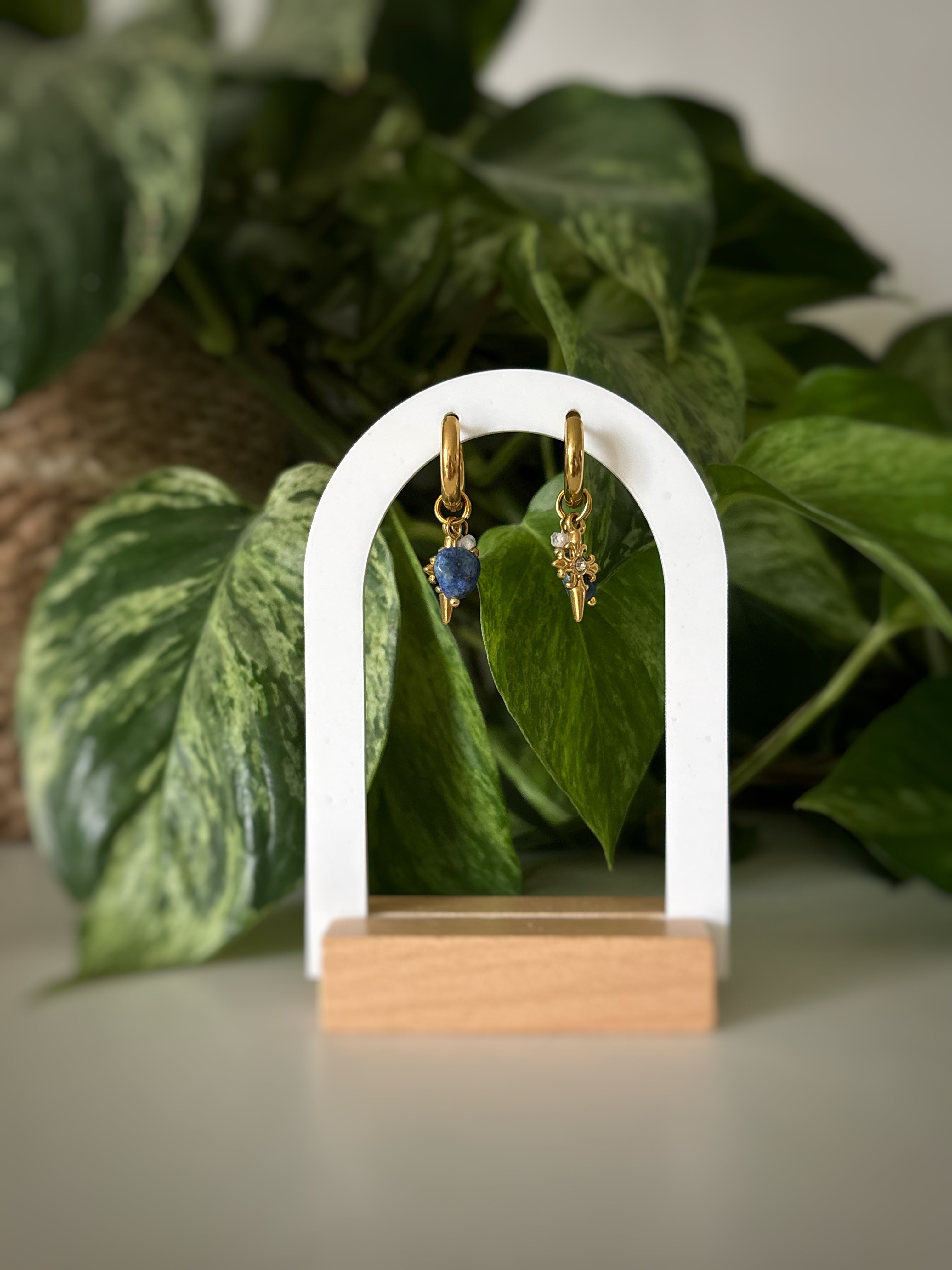 Boucles d’oreilles - Lapis-lazuli